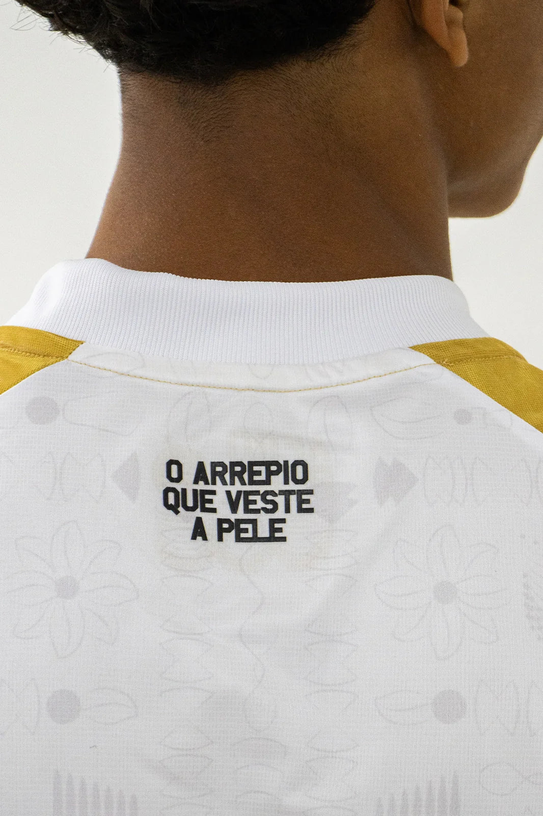 Camisa Novembro Negro AFROPUNK 2025 Esporte Clube Bahia Masculina Branca
