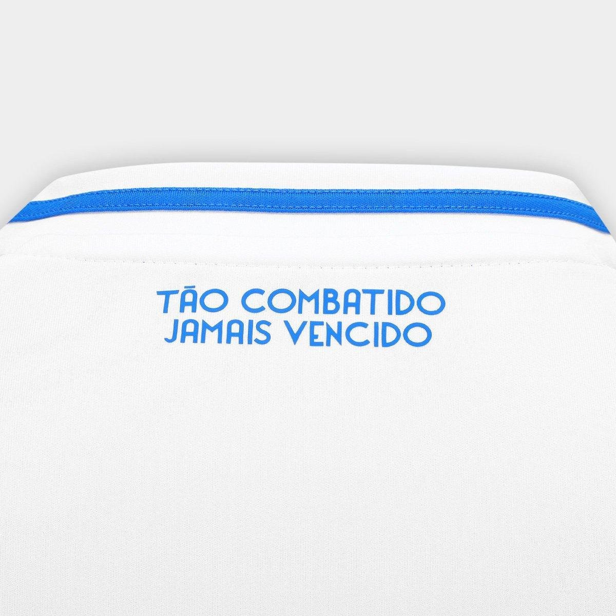 Camisa Cruzeiro II 25/26 Torcedor Adidas Masculina - Branco+Azul