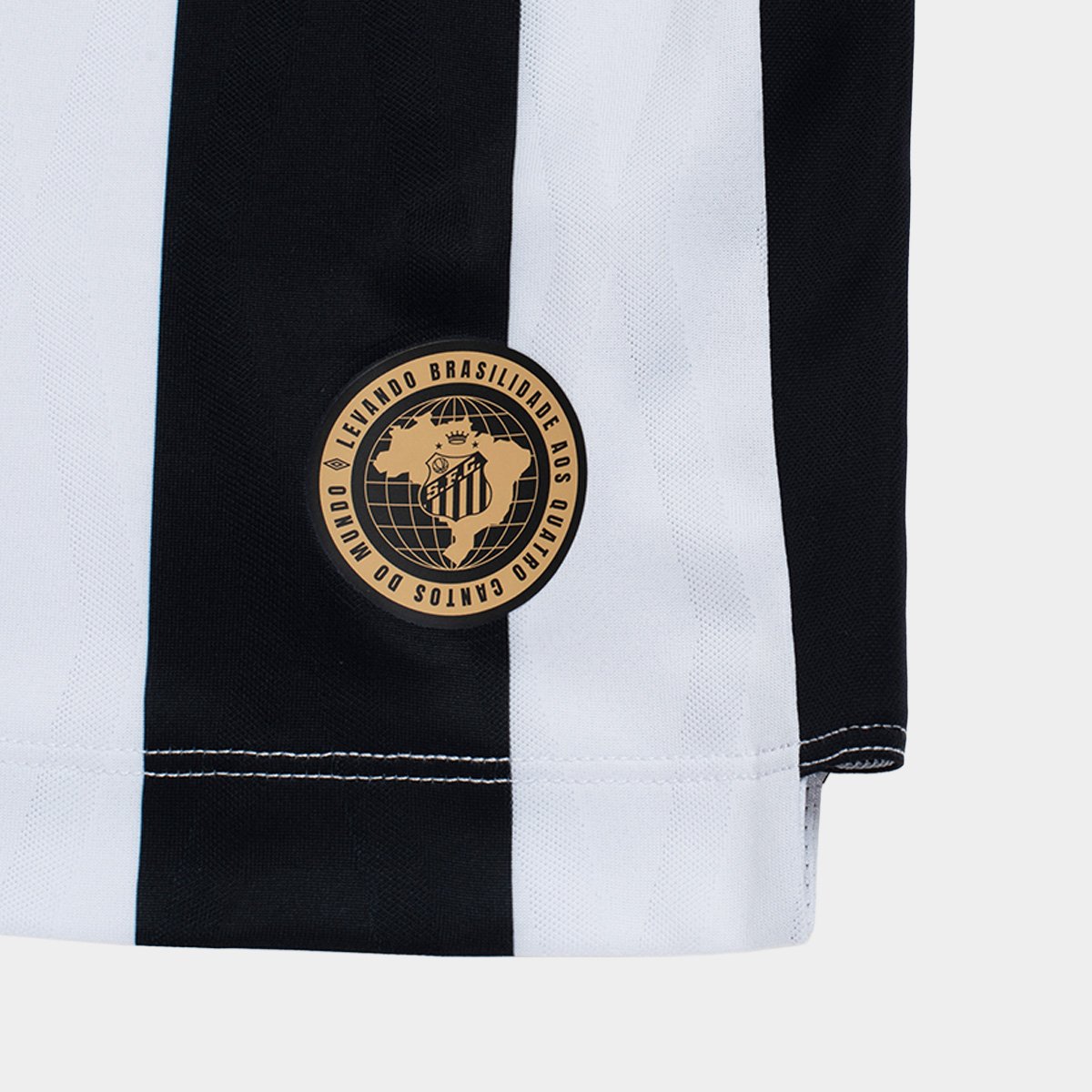 Camisa Santos II 26/27 s/n Jogador Umbro Masculina - Preto+Branco
