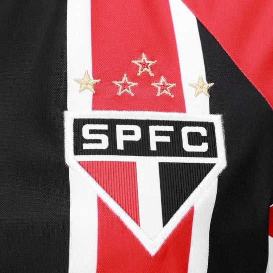 Camisa São Paulo II 25/26 s/n Torcedor New Balance Feminina - Vermelho+Branco