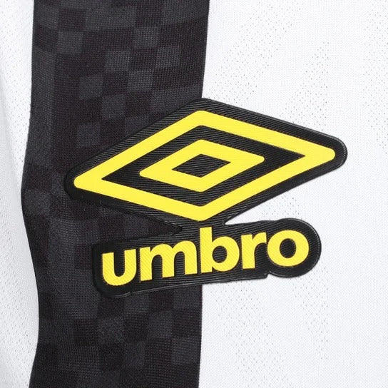Camisa Santos II 25/26 Torcedor Umbro Masculina - Preto+Branco