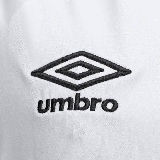 Camisa Santos I 25/26 Torcedor Umbro Feminina - Branco+Cinza