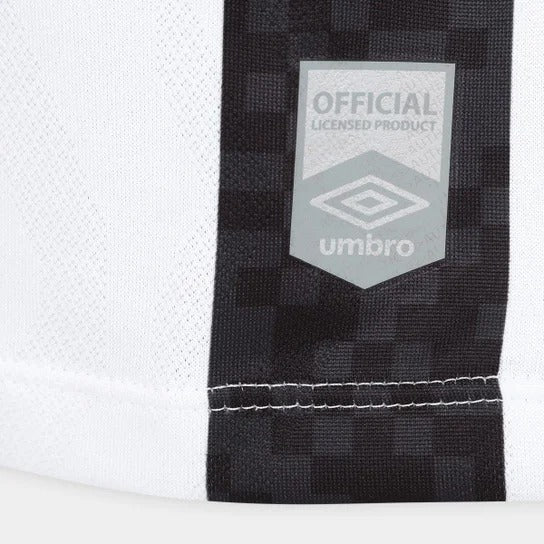 Camisa Santos II 25/26 Torcedor Umbro Masculina - Preto+Branco