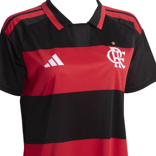 Manto Flamengo Feminina Jogo 1 Adidas 2026