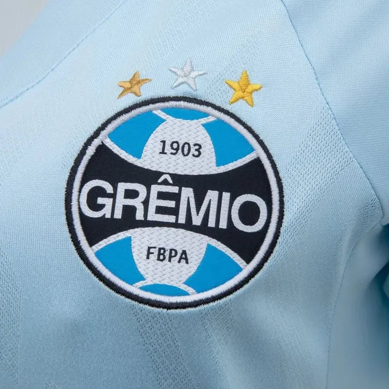 Camisa Grêmio II Celeste Feminina Umbro 25/26 S/Nº